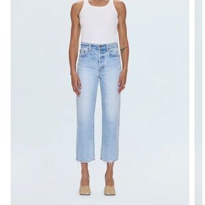 Pistola Cassie Super High Rise Straight Jeans | Size 30
